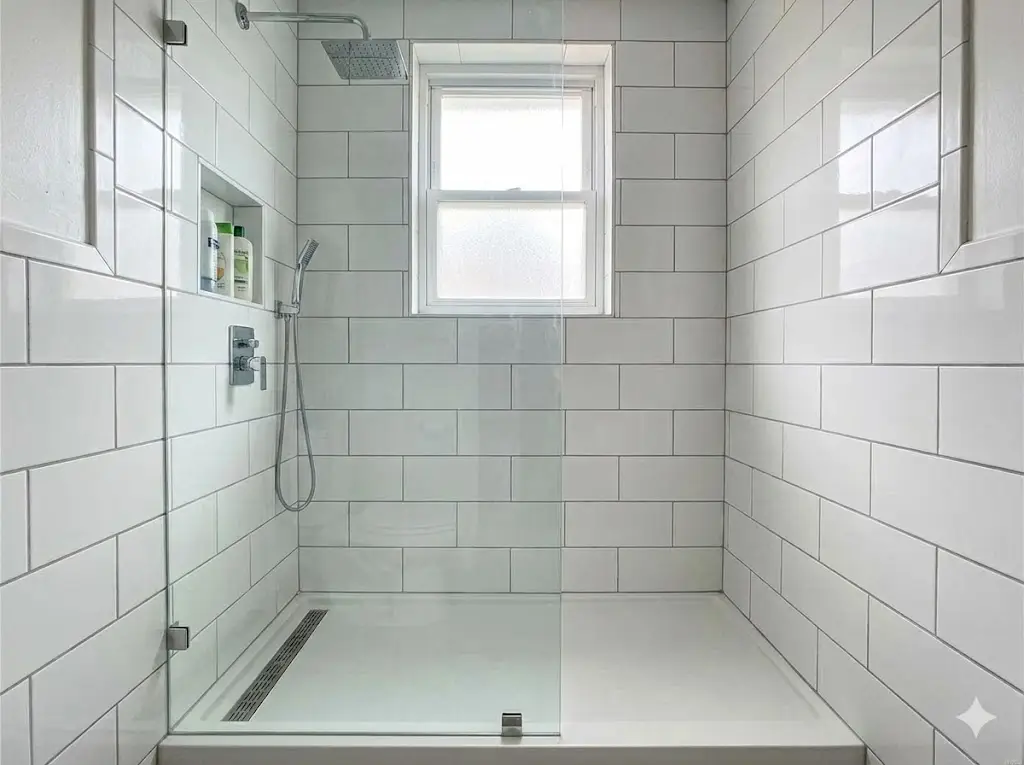 After bathroom remodel