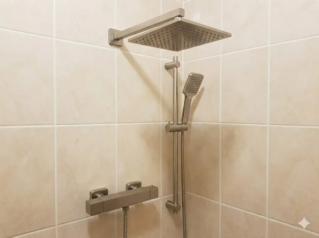 After bathroom remodel