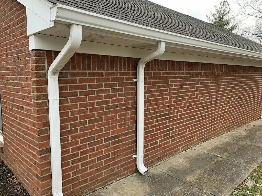 After gutter repair