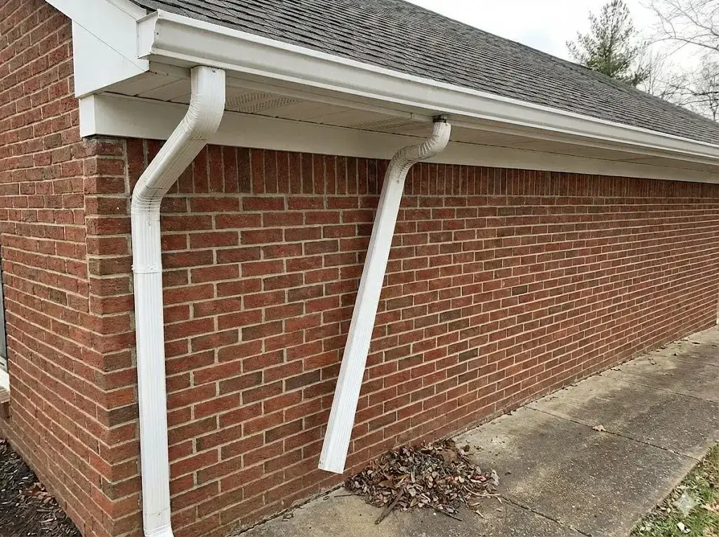 Before gutter repair