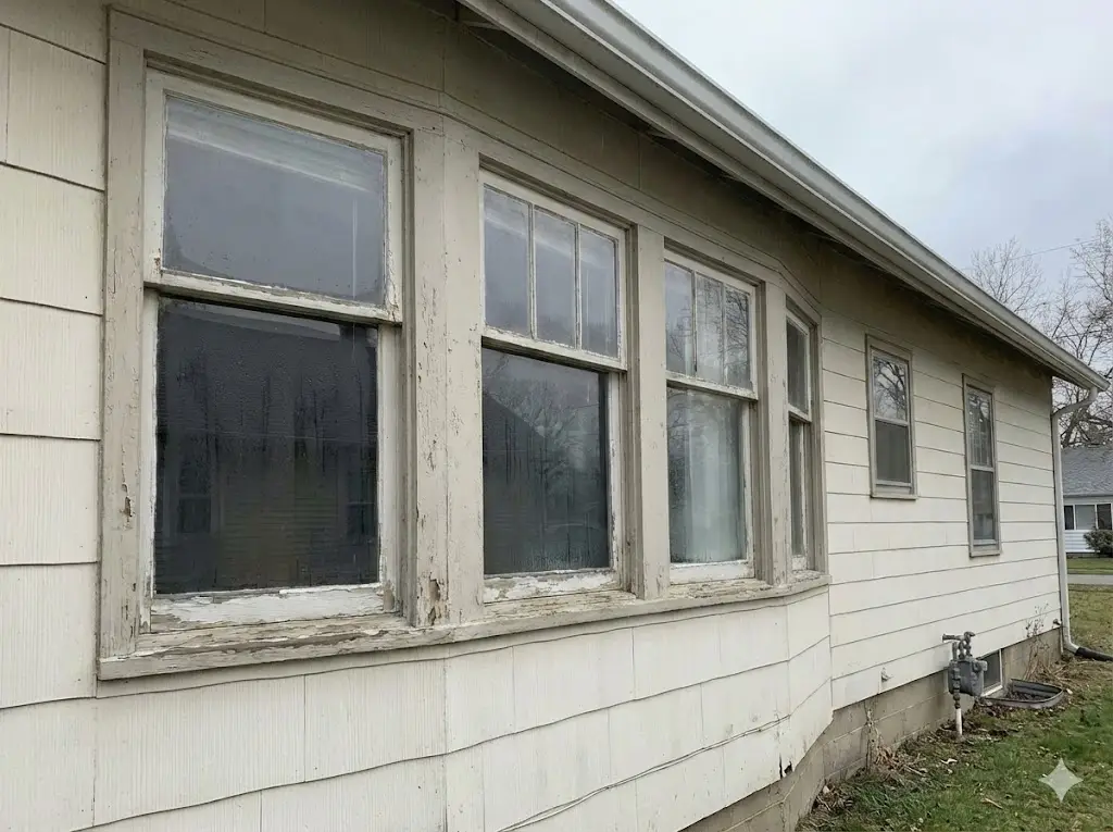 Before window replacement